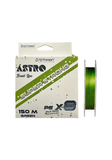 Remixon Astro 8x 0.18mm 150m Green İp Misina