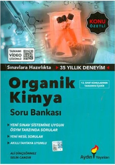 Aydın Yayınları Organik Kimya Soru Bankası (520367393)