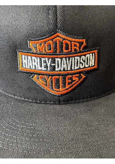 Motor Harley Davidson Hiphop Snapback Rapper Basket Cap Şapka