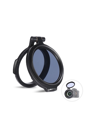 Youtek Uurıg Hızlı Nd Filtre Adaptörü - Geniş Açı Lensler İçin 49mm Ayarlanabilir Işık Kontrol Sistemi