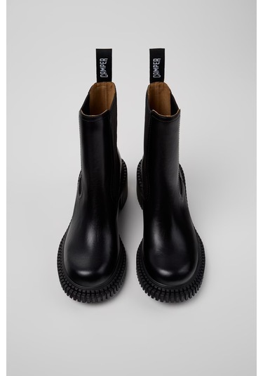 Camper Pix London Deri Kadın Bot K400803-001 Siyah