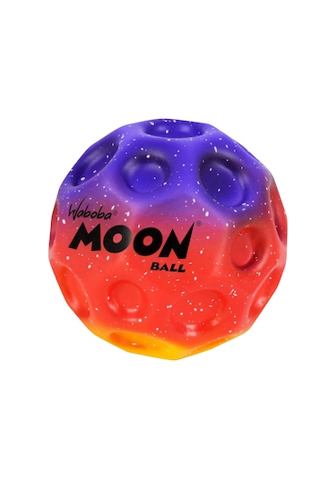 Waboba Rainbow Moon Ball Top Mor Kırmızı Sarı
