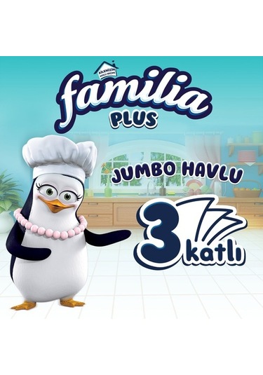 Plus Jumbo Havlu 1 3 Rulo 6 Adet