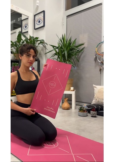 Geborgenheit Classic Seri Kauçuk Poliüretan Pilates Yoga Matı - Fuşya