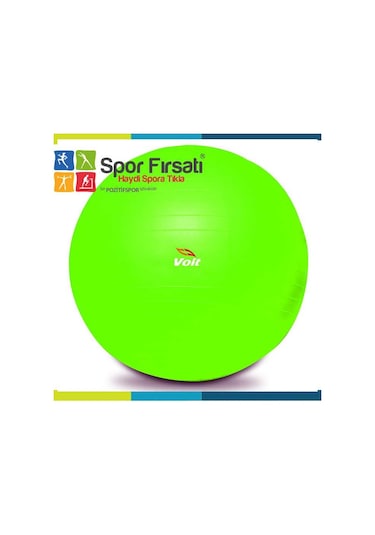 Voit 65 CM Pilates Topu Yeşil + Pompa