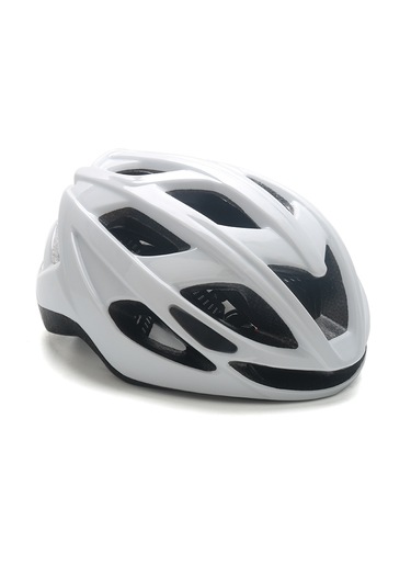 Bisiklet Güvenliği Bisiklet Kaskı L-parlak Beyaz