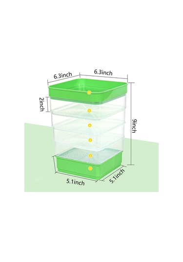 Homyl Tohum Filizleme Kitleri Brokoli Yonca Tohumları Buğday