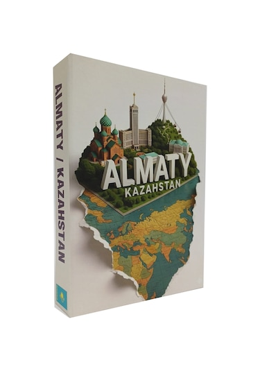 2026 -768 Almaty Dekoratif Kitap Kutusu
