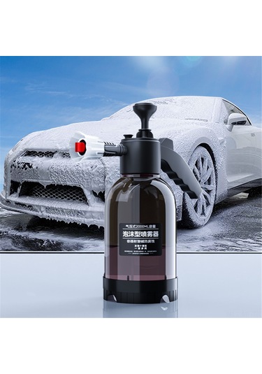 Mufunye 2l Manuel Köpük Püskürtücü - Araba, Bahçe Ve Ev Temizliği İçin Çok Amaçlı Basınçlı Spreyleme Sistemi