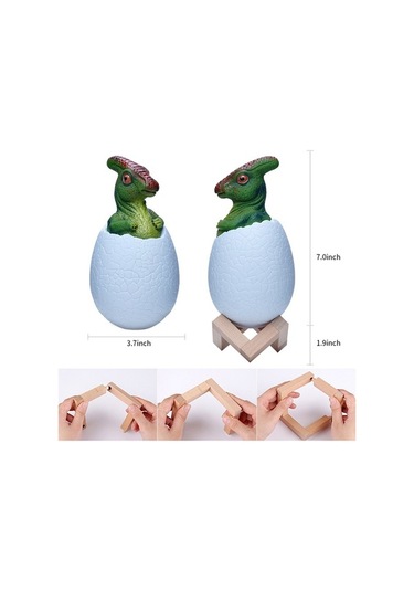 Moly Yunboo Pvc Dinozor 3d Led Gece Lambası, 3 Renk Dokunmatik, Çocuk Odası Dekoru, Akıllı Ev Işıkları Diğer