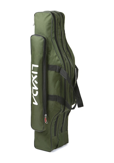 Lixada 3 Katmanlar Balıkçılık Kutup Çanta Taşınabilir Yeşil Ordu