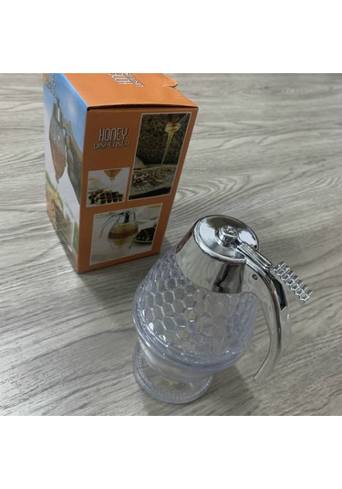 Yuntech01 Akrilik Pekmez Bal Dağıtıcı, Ev Kullanıma Uygun, Kolay Kullanım, Dayanıklı Malzeme, Gündelik Kullanım İçin Bal Kabı