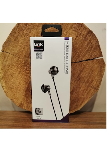 Linktech H336 Type-C Stereo Kablolu Kulak İçi Kulaklık