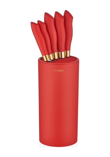 N3482 Pitaya Silindir 6 Lı Bıçak Seti