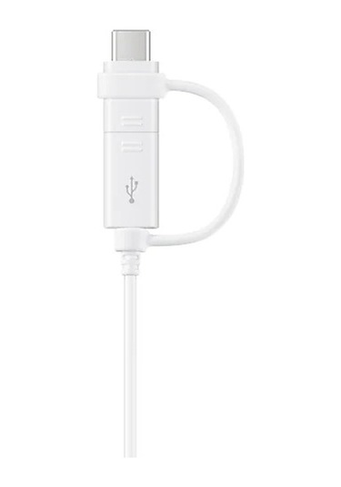 Samsung EP-DG930DWEGWW Micro USB & Type-C Şarj Kablosu 1.5 M Beyaz