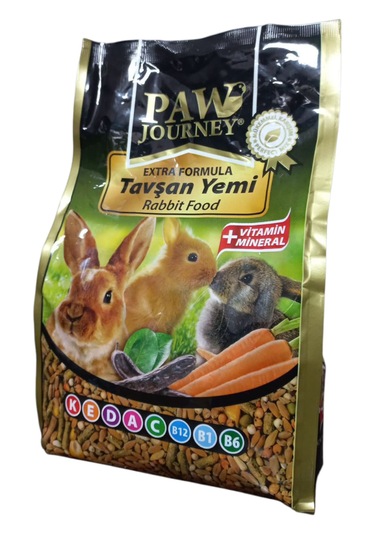 Paw Journey Tavşan Yemi - Rabbit Food 1 KG