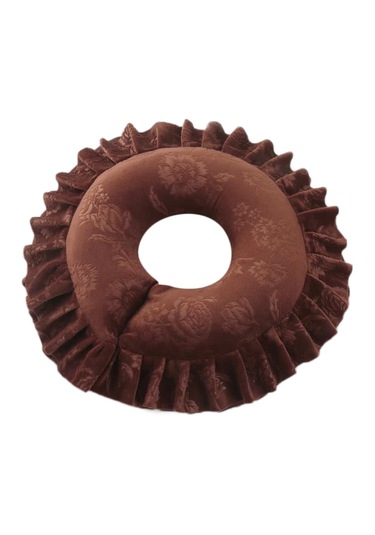 Suntek Boyun Yastığı U Şekilli Yıkanabilir Kahverengi Kahverengi