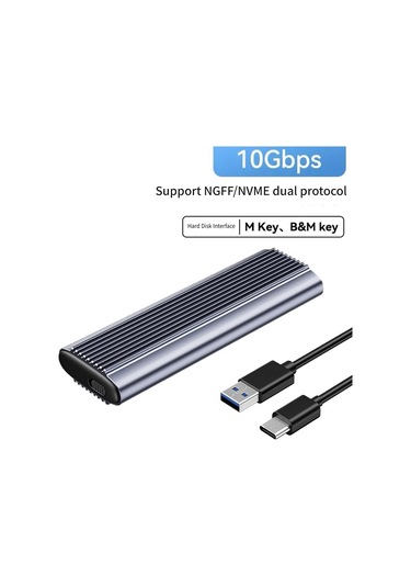 Katı Disk Kasa Kutusu Çift Protokoller Katı Disk Muhafazası Alüminyum Engeli