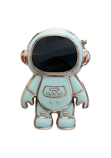 Kilifone - Telefon Standı Space Astronot Figürlü Cep Telefon Standı - Yeşil - T27215 Yeşil