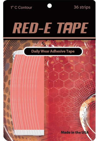 True Tape Red-E Tape Protez Saç Bandı 1" C (2.5Cm X 7.5Cm)