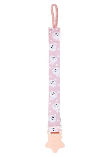 Babyjem Klipsli Emzik Askısı Pembe