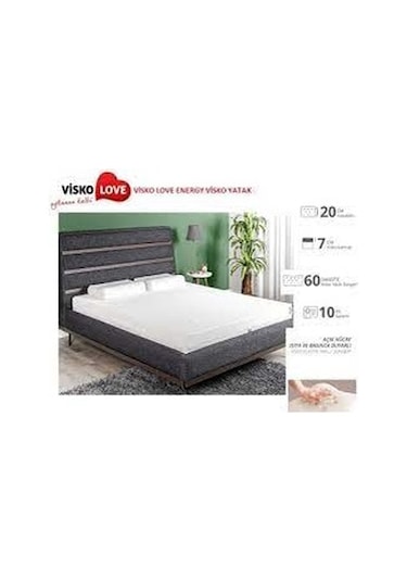 Visko Love Energy Visko Çift Kişilik Yatak 150 x 200 CM