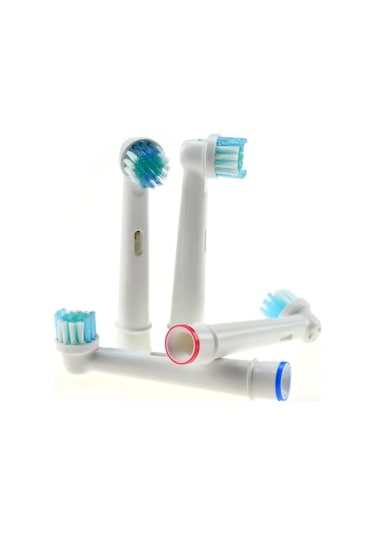 Lovyco Cross Action 4’lü Oral-B Uyumlu Dış Fırçası Yedek Başlığı