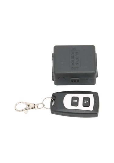 Yaozixa 10a Yük Kapasitesi 433mhz Kablosuz Röle Anahtarı, Öğrenme Fonksiyonu, 220v Tek Kanal, Otomatik Kilitleme/keçme Modu, Abs Malzeme, Kumanda Pil Dahil