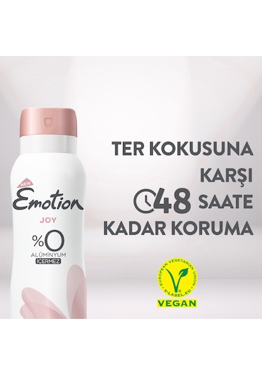 Emotion Joy Kadın Sprey Deodorant 6 x 200 ML