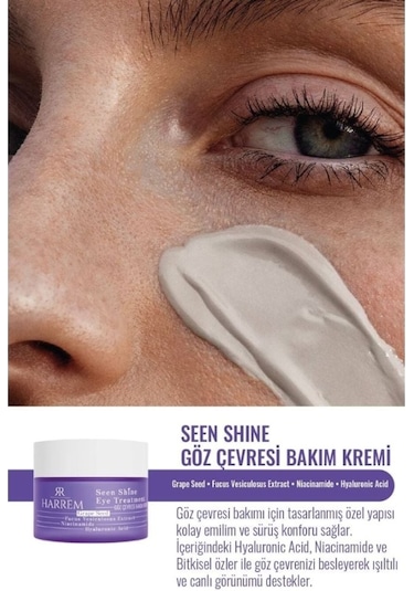 Harrem Seen Shine Göz Çevresi Bakım Kremi 15ml