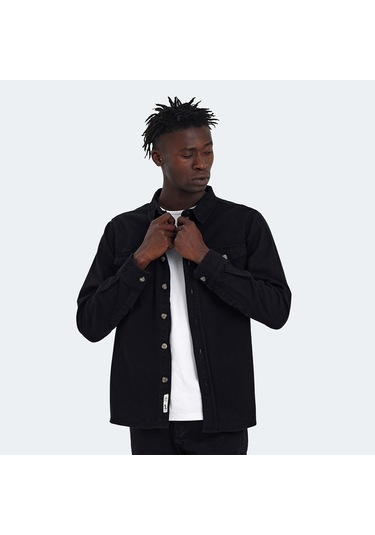 The Crow PETER Erkek  Siyah Gömlek