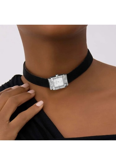 Guess Gugw0947l1 Kadın Kolye Saat Metalik Gri