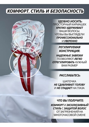 Geminiko Bağcıklı Sağlık Çalışanı Şapkası 392281782