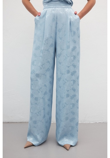Sateen Camila Pantolon - Bebe Mavi-137187 Bebe Mavi