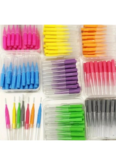 Willowhaven Dentcare 25 Adet Gül Ara Yüz Fırçası, Diş Arası Temizleme Oral Bakım