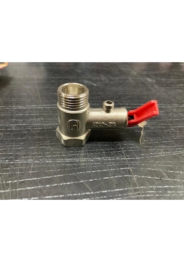 Elektrikli Termosifon Emniyet Ventili 9 Bar Mandallı 1/2'