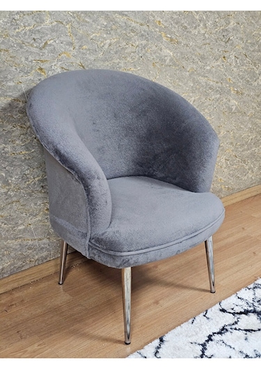 Tekli Teddy Krom Kaplama Sivriltme Ayak Çay Seti Koltuk Tekli Ber Çok Renkli