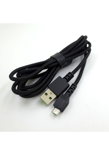 Youmex Razer Viper Ultimate/basilisk Ultimate/deathadder V2 Pro/viper V2 Pro İçin 1.8m Pvc Usb Micro Şarj Ve Değiştirme Kablosu