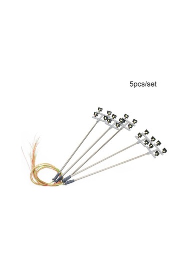 5 Adet 1:100 Ölçekli Model Sokak Lambası - Tren Maketi, Bahçe Ve Mimari Projeler İçin Led Aydınlatma 115mm Diğer Diğer