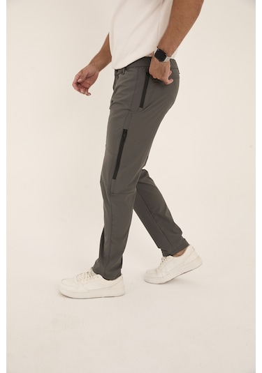 Camp531 Outdoor Tactical Su İticili Likralı Yazlık Erkek Taktik Pantolon Gri