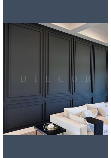 Diecor Dekoratif Boyanabilir 1 Adet 2 Cm Düz Polistren Duvar Çıtası Beyaz 20 X 10 Model:xa235