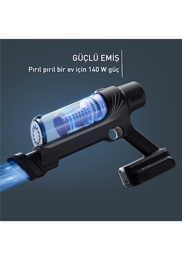 Tefal TY6A35TR X-Pert 7.60 Allergy Kablosuz Şarjlı Dikey Süpürge