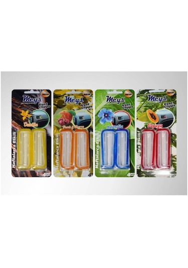 Meys Klips Oto Havalandırma Kokusu 4 Paket