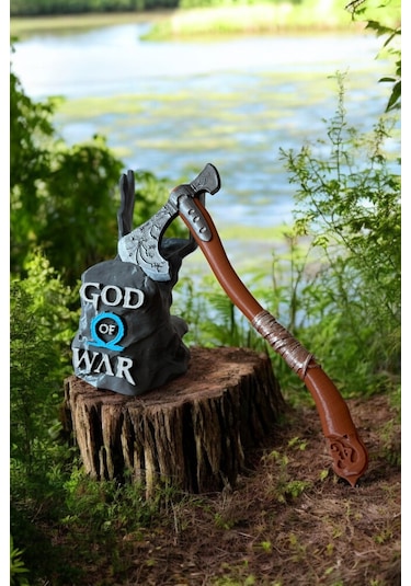 God Of War Ps4 / Ps5 Kol Tutucu Stand Joystick Standı Ragnarok Mavi