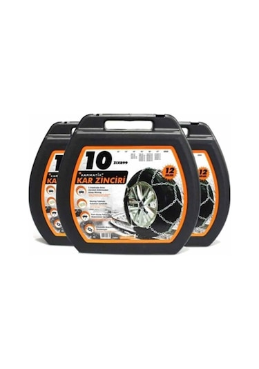 185-65-15 Ebatlarına Uyumlu Takmatik Karmatik Kar Patinaj Zinciri Space