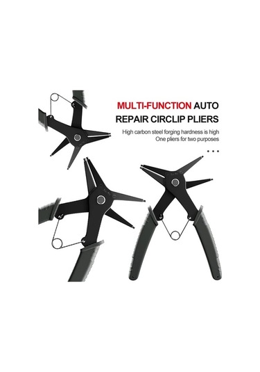 Maoyaya 2'si 1 Arada Segman Pensesi - İç Ve Dış Kart Tutma Pensesi Çok Fonksiyonlu