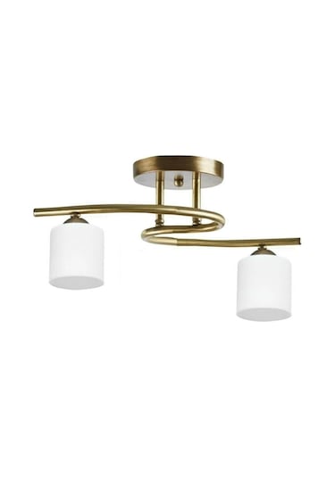 Fuji Sopr Salon - Mutfak - Yatak Odası Plofonyer Eskitme Silindir Camlı 2 Li Avize Diğer