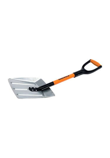 Bahco Lst-72324 Kar Küreği Kısa Tip Ergo Sap Ekstra Hafif 800 Gr.