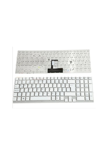 Sony Vaio Vpceb1e9j Vpceb1e9r Vpceb1j1e Vpceb1m0e Beyaz Klavye Tr/ Çerçevesiz