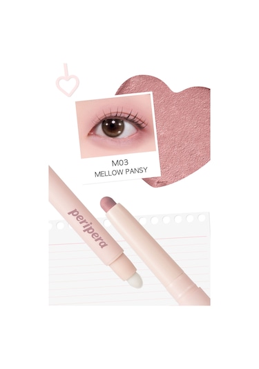 Topaklanma Yapmadan Kolayca Uygulanan Kalem Far Perıpera Mood In Shade Eye Stick M03 Mellow Pansy M03 Mellow Pansy